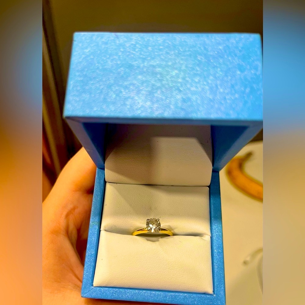 Certified Diamond Engagement Ring